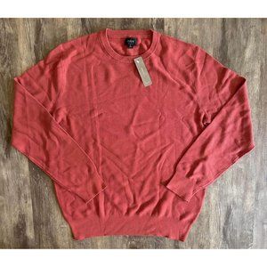 New Mens Medium J.Crew Crewneck Sweater (Garter Stitch)